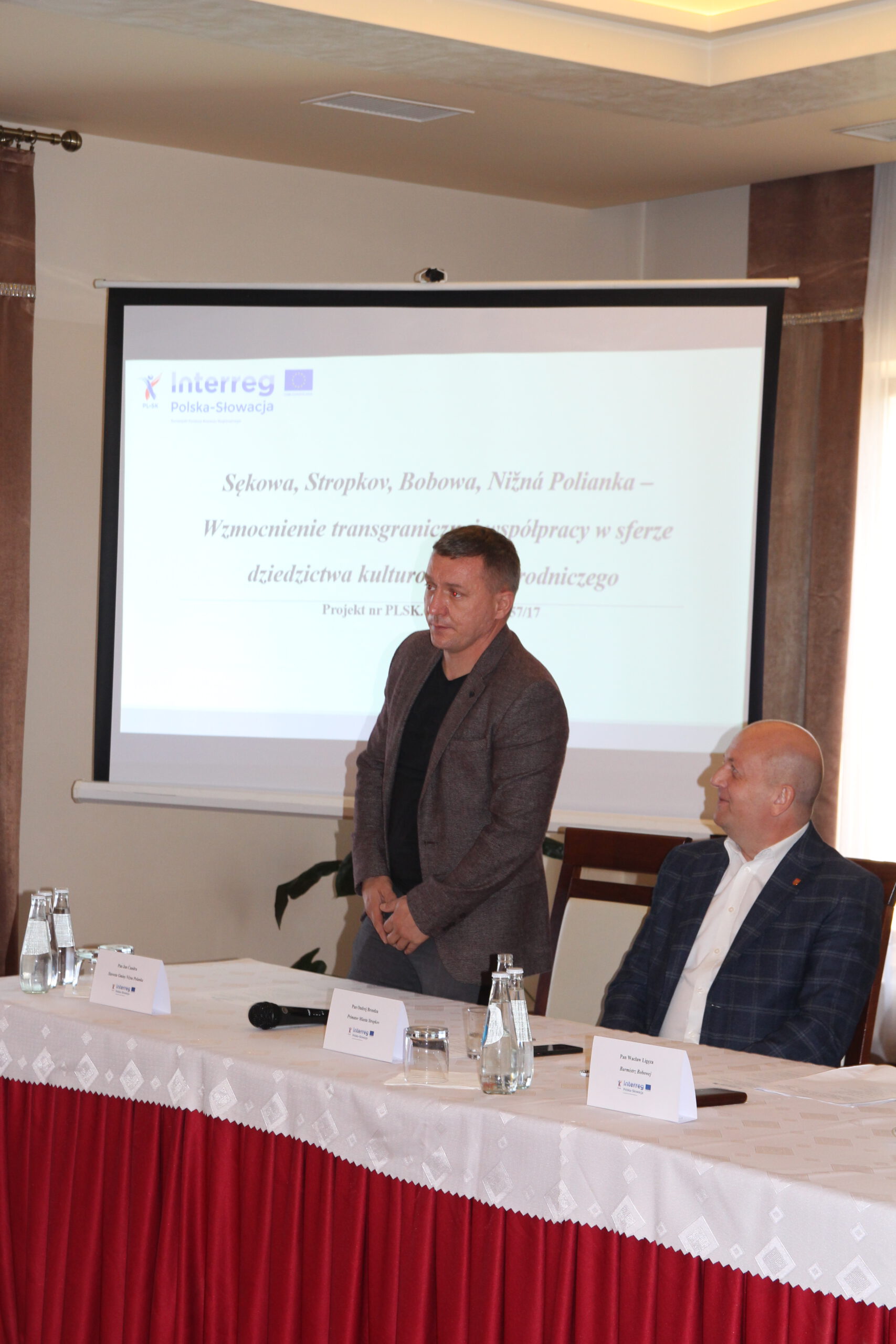 Konferencja otwierająca projekt – przedstawiciele